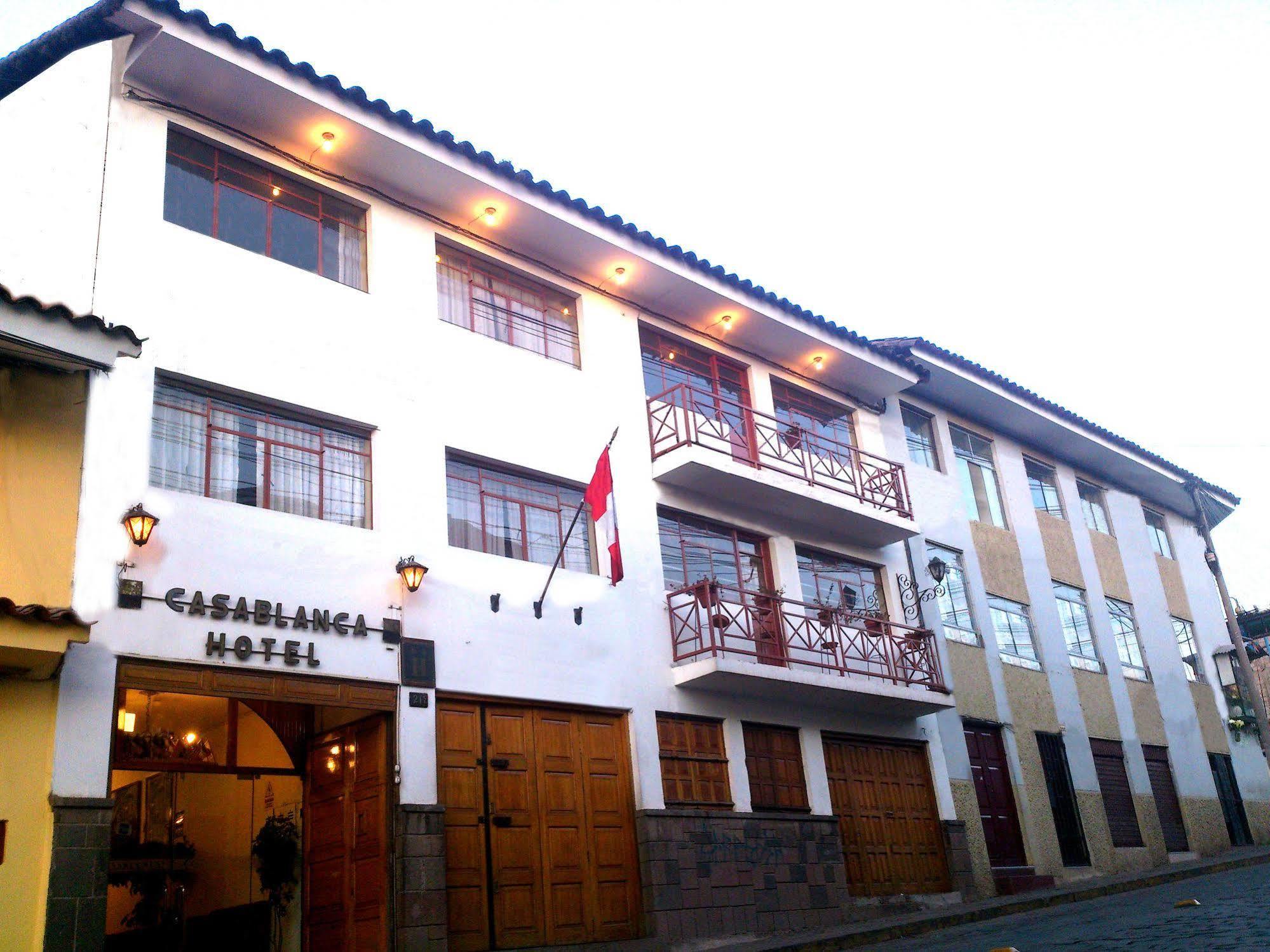 Hotel Casablanca クスコ エクステリア 写真